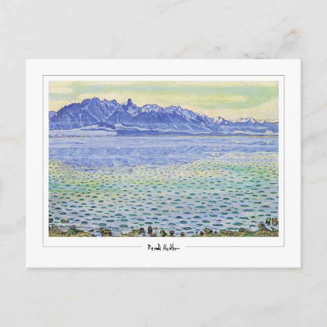 Ferdinand Hodler #268 - Carte postale d'art fin (Devant)