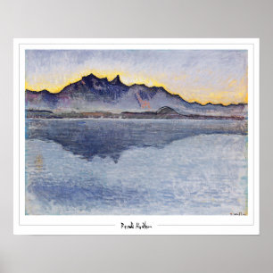 Ferdinand Hodler Zedign Affiche d'art #237