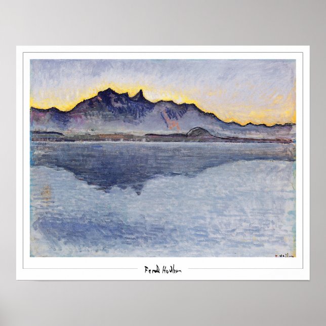 Ferdinand Hodler Zedign Affiche d'art #237 (Devant)