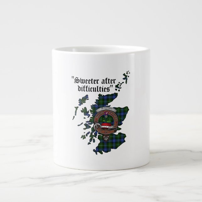 Fergusson Clan Badge Jumbo Mug (Devant)