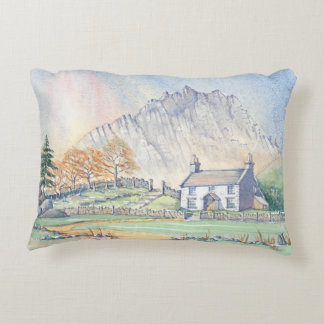 Ferme Campagne Cottage Paysage Coussin