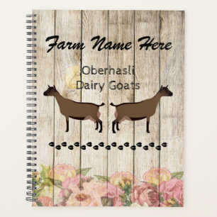 Ferme de chèvre laitière Oberhasli personnalisé