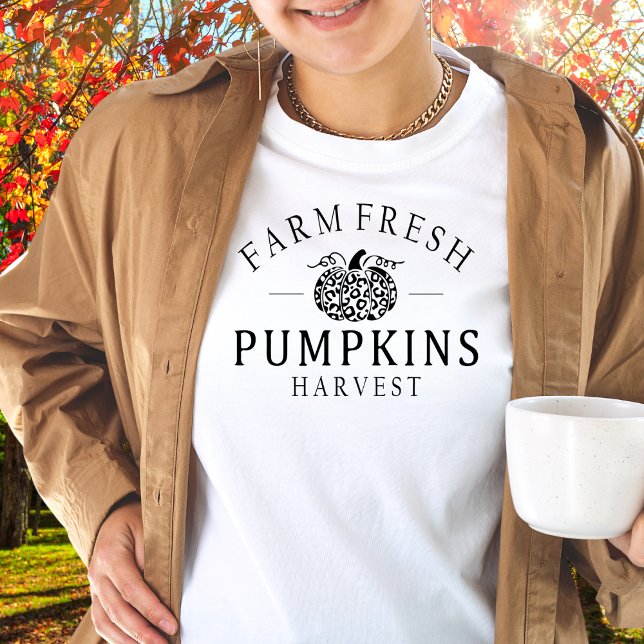 Ferme de Citrouilles frais Harvest TShirt (Créateur téléchargé)