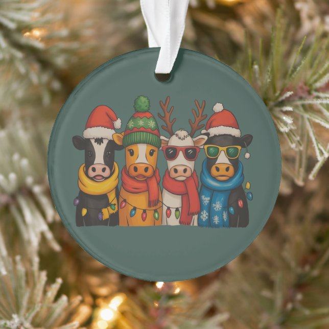 Ferme de vache de Noël Ferme de Santa Highland  (Arbre)