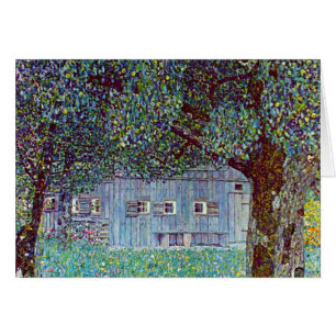 Ferme en Haute-Autriche par Gustav Klimt
