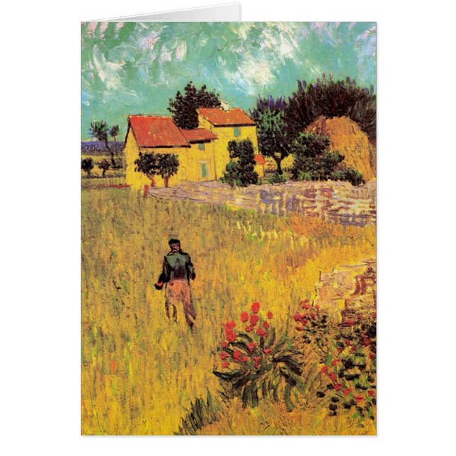 Ferme en Provence par Vincent van Gogh (Devant)