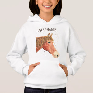 Ferme équestre de chevaux Fille Cowgirl Mignon Pon