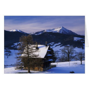 Ferme et mont Rigi et Pilatus,