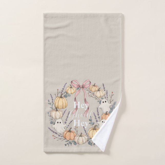 Ferme Mignon Hey Ghoul Automne (Serviette à main)