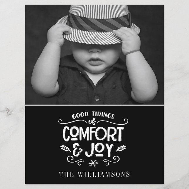 Ferme moderne | Carte de Noël du budget photo (Devant)