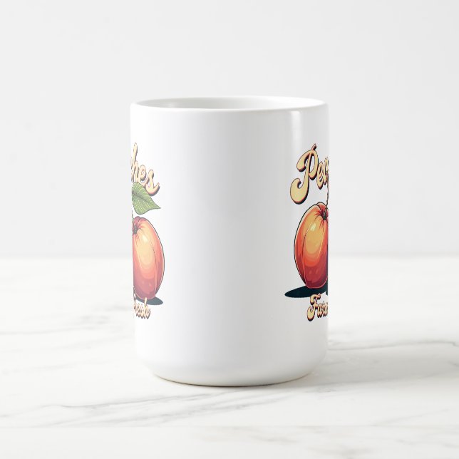 Ferme Pêche fraîche café Mug (Centre)