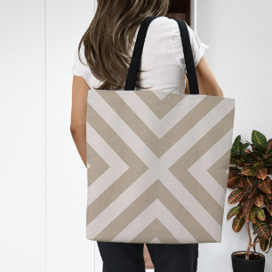 Ferme X Sac fourre-tout de lin beige