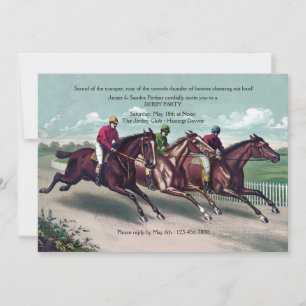 Fermer Race Derby Invitation