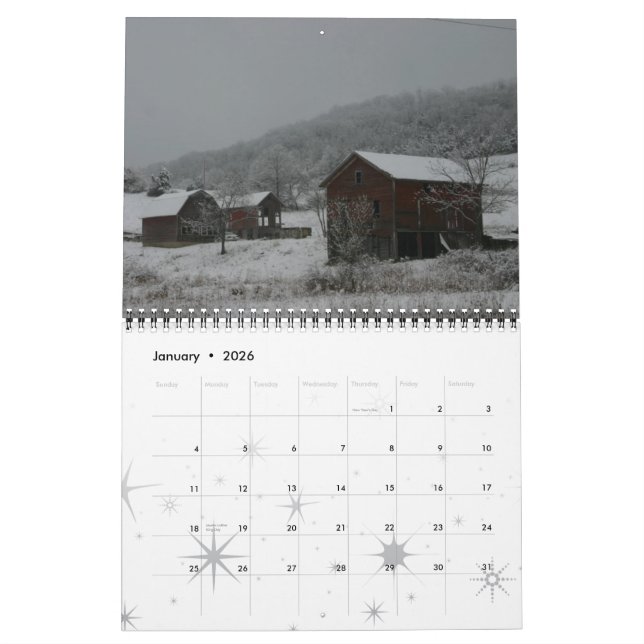 Fermes du comté de Sussex Calendrier NJ 2013 (Jan 2026)