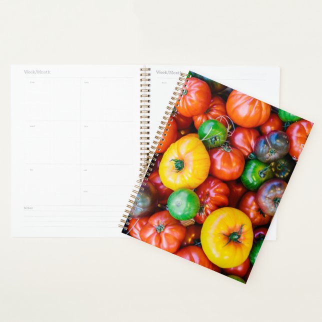 Fermes | Récolte colorée de tomates (Devant avec enveloppe)