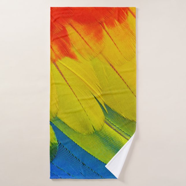 FERMETURE DES PIEDS D'UN S D'UNE COULEUR INCROYABL (Serviette de bain)