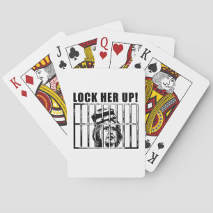 Fermez à clef ses cartes de jeu hautes de Hillary