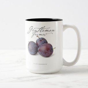 Fermier de 15 oz. Mug de café (prune)