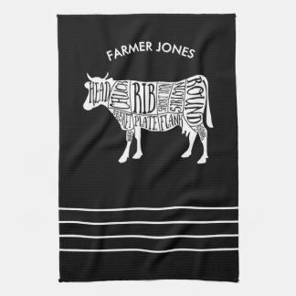 Fermier Viande de boeuf Coupes de serviettes de cu