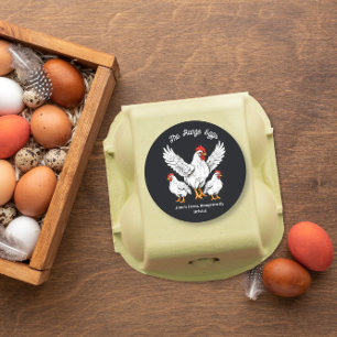 fermiers marché boîte à oeufs Étiquette libre gamm