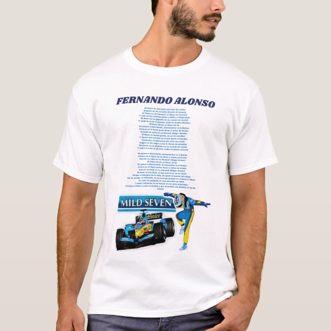Fernando Alonso F1 Renault t-shirt (Devant)
