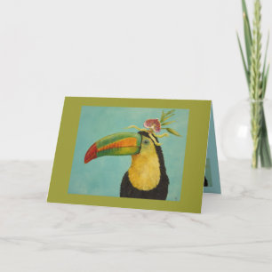 Fernando la carte de voeux toucan