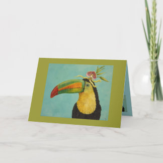 Fernando la carte de voeux toucan