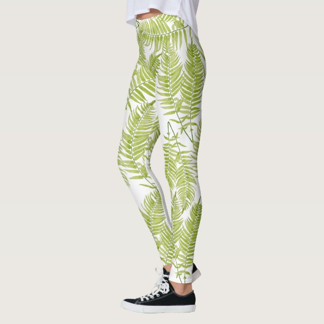 Ferne à plumes sur les Leggings (Gauche)