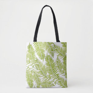 Ferne à plumes sur un Sac fourre-tout