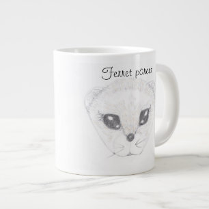 Ferret Dessin Jumbo Mug