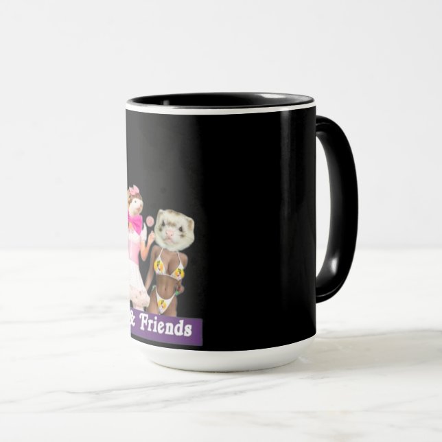 Ferret FREAKS Mug (Devant droit)