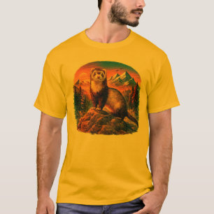 Ferret Frontier Adventure T-shirt