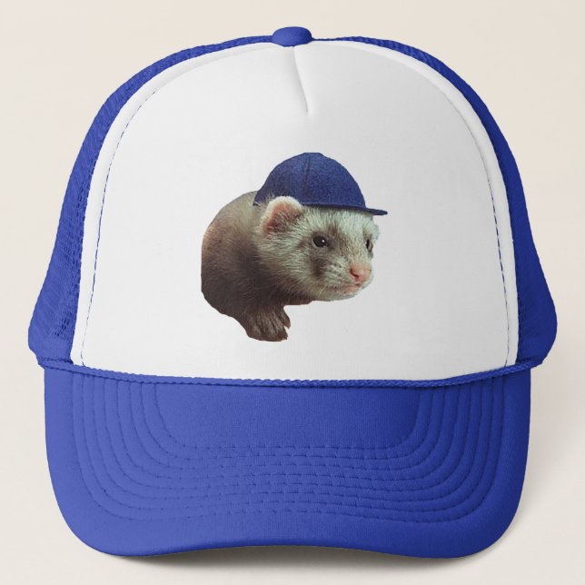 Ferret portant Casquette sur Casquette (Devant)