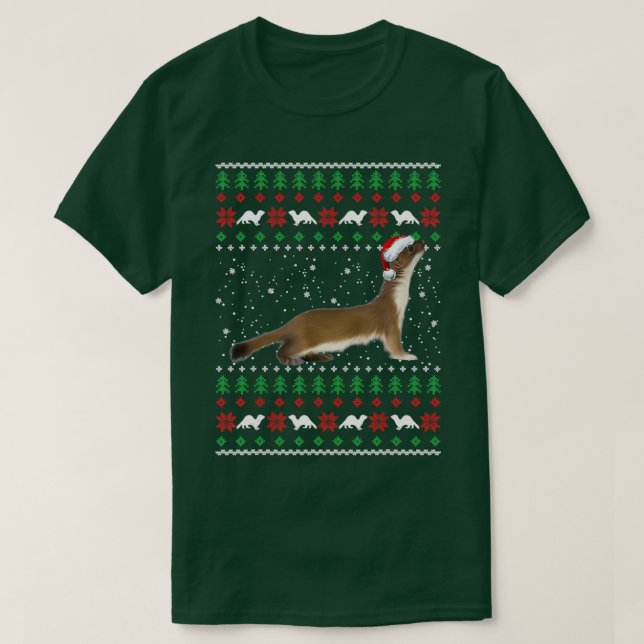 Ferrets Vilain Sweat de Noël (Design devant)