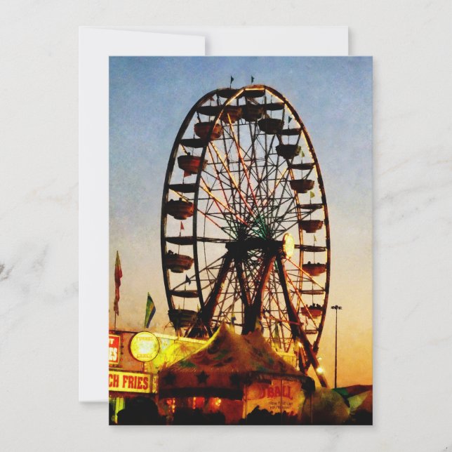 Ferris Wheel at Night (Devant)