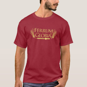 Ferrum et T-shirt de gladiateur de Gloria