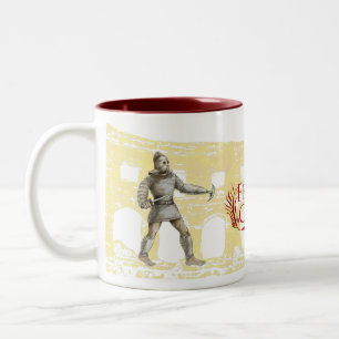 Ferrum et tasse de gladiateurs de Gloria