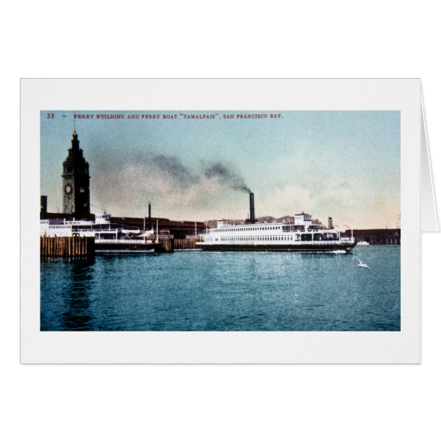 Ferry-boat Tamalpais, Baie de San Franciso (Devant horizontal)