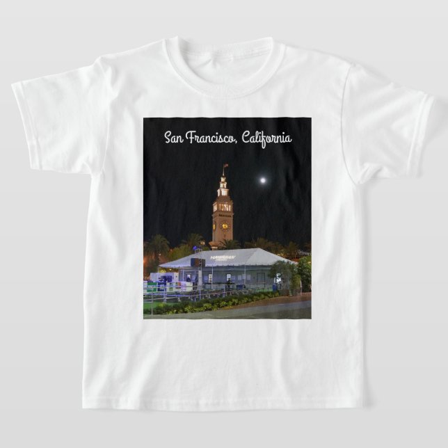 Ferry de San Francisco Bâtiment #19 T-shirt (Poser)
