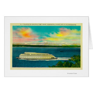 Ferry Kalakala, Puget Sound, Monts Olympiques