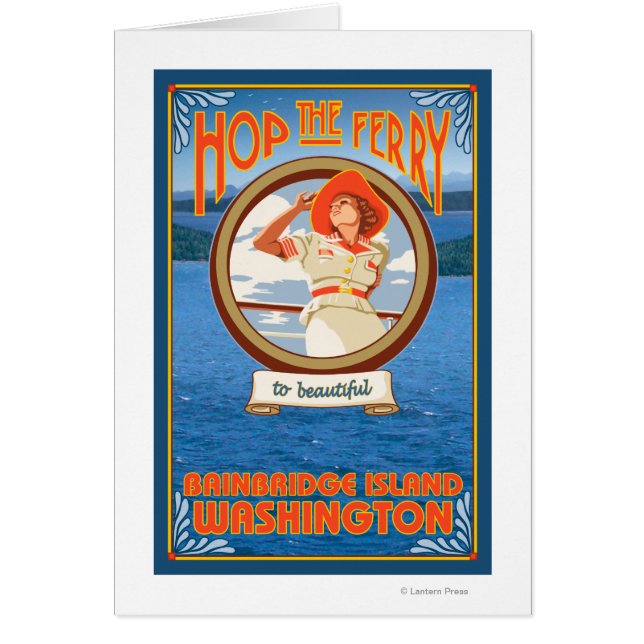 Ferry pour femme - Bainbridge Island, WA (Devant)