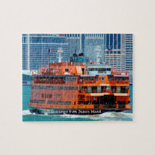 Ferry Staten Island. Jigsaw Puzzle