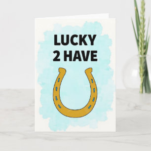 Fers à Cheval Porte-Bonheur Carte Cadeau
