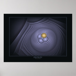 Fertilité Impression sur noir
