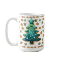 Festif Arbre de Noël Cookie Mug