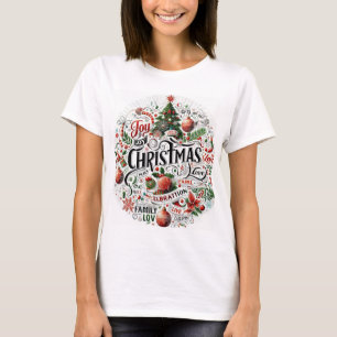 Festif et fabuleux / T-shirt tendance Noël