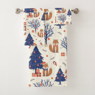 Festif Noël Fox carrelé