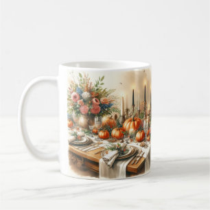 Festif Thanksgiving Diner Mug