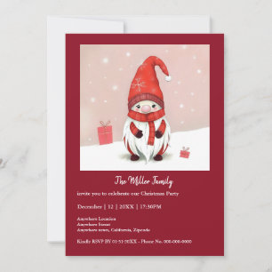 Festin de Noël cosy gnome en déguisement
