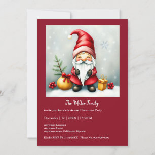 Festin de Noël cosy gnome en déguisement